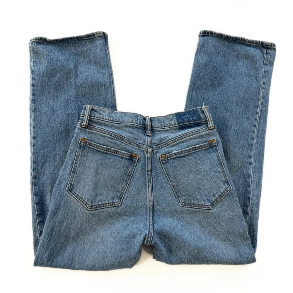 Abercrombie & Fitch Jeans Womens 26 2 Short 90s Relaxed High Rise - Picture 7 of 8